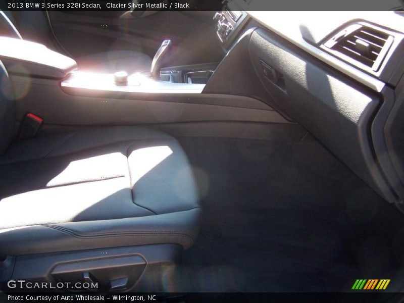 Glacier Silver Metallic / Black 2013 BMW 3 Series 328i Sedan