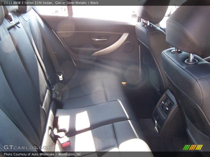 Glacier Silver Metallic / Black 2013 BMW 3 Series 328i Sedan