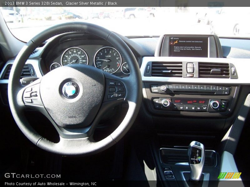 Glacier Silver Metallic / Black 2013 BMW 3 Series 328i Sedan