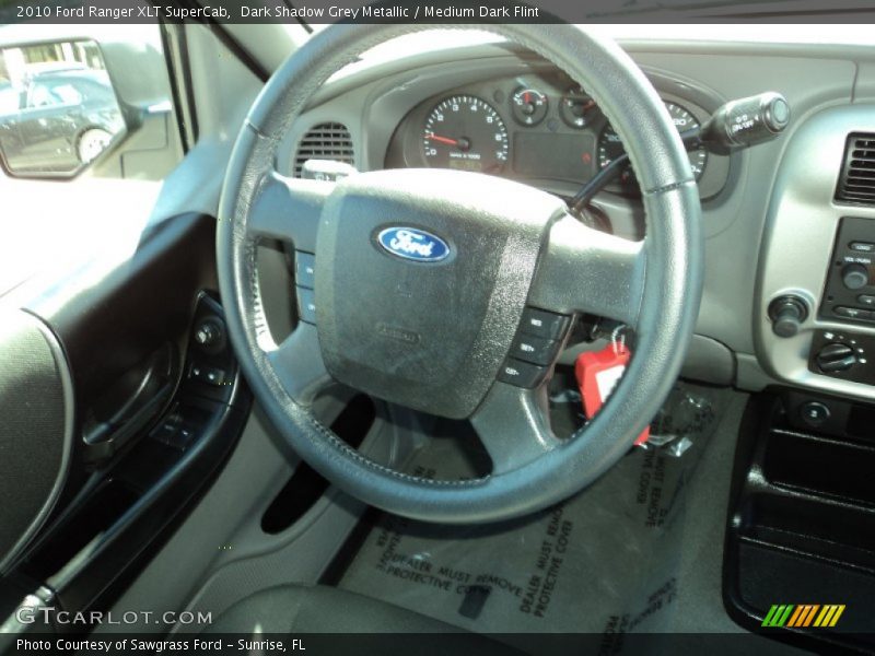 Dark Shadow Grey Metallic / Medium Dark Flint 2010 Ford Ranger XLT SuperCab