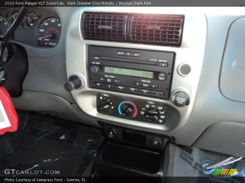 Dark Shadow Grey Metallic / Medium Dark Flint 2010 Ford Ranger XLT SuperCab