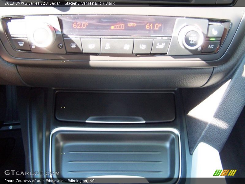 Glacier Silver Metallic / Black 2013 BMW 3 Series 328i Sedan