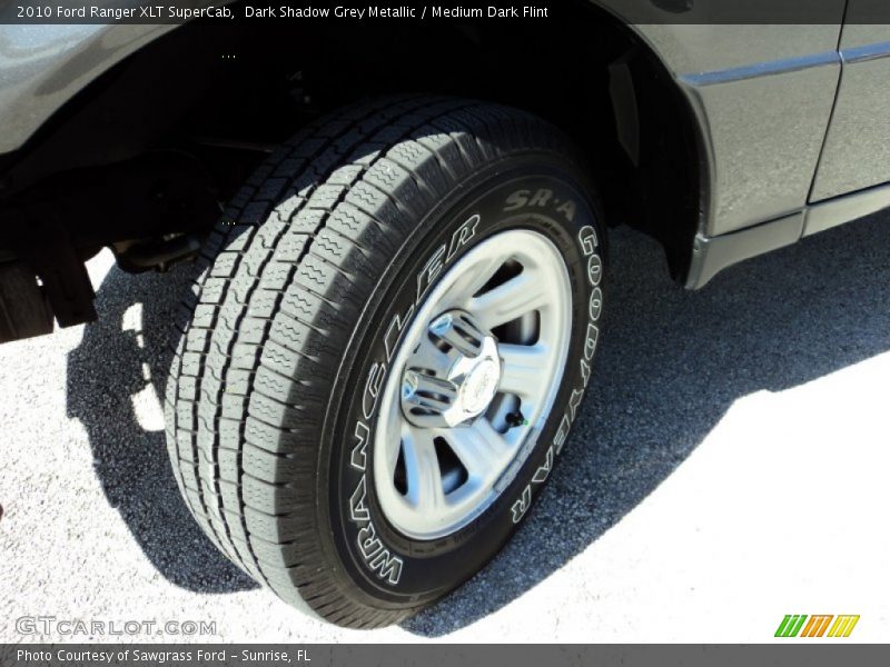 Dark Shadow Grey Metallic / Medium Dark Flint 2010 Ford Ranger XLT SuperCab