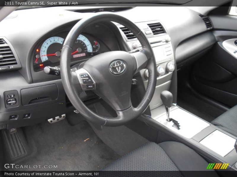 Super White / Ash 2011 Toyota Camry SE