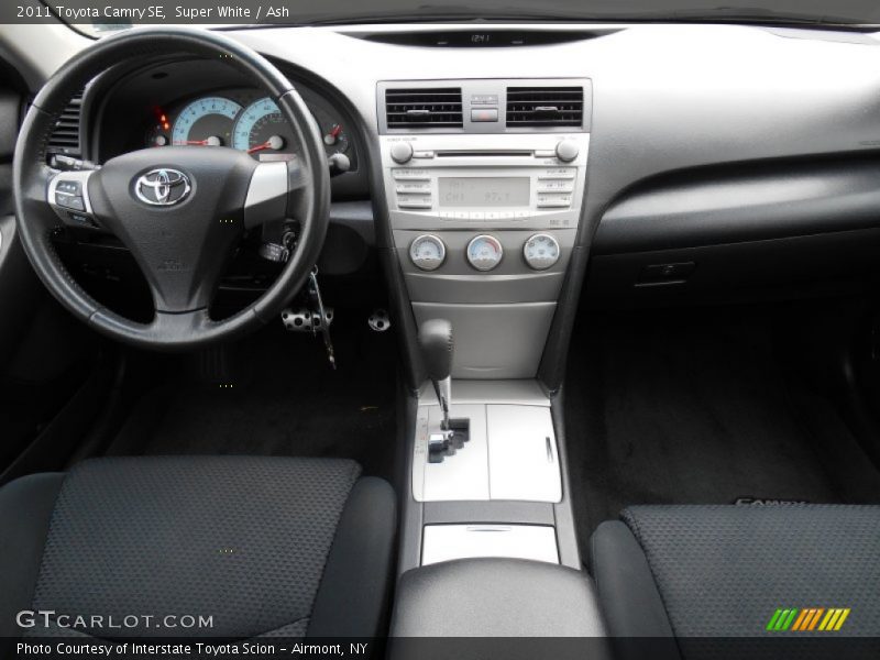Super White / Ash 2011 Toyota Camry SE