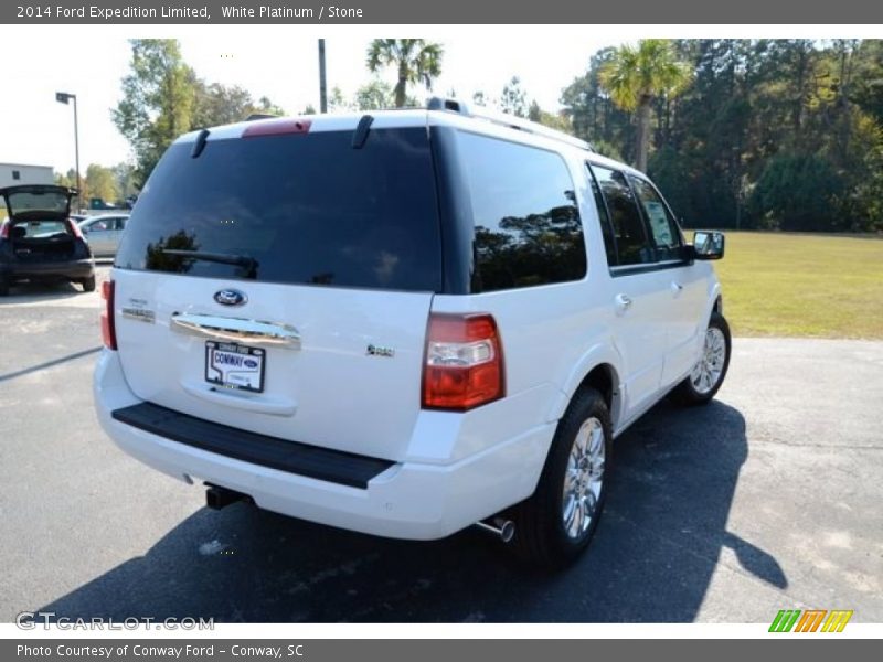 White Platinum / Stone 2014 Ford Expedition Limited