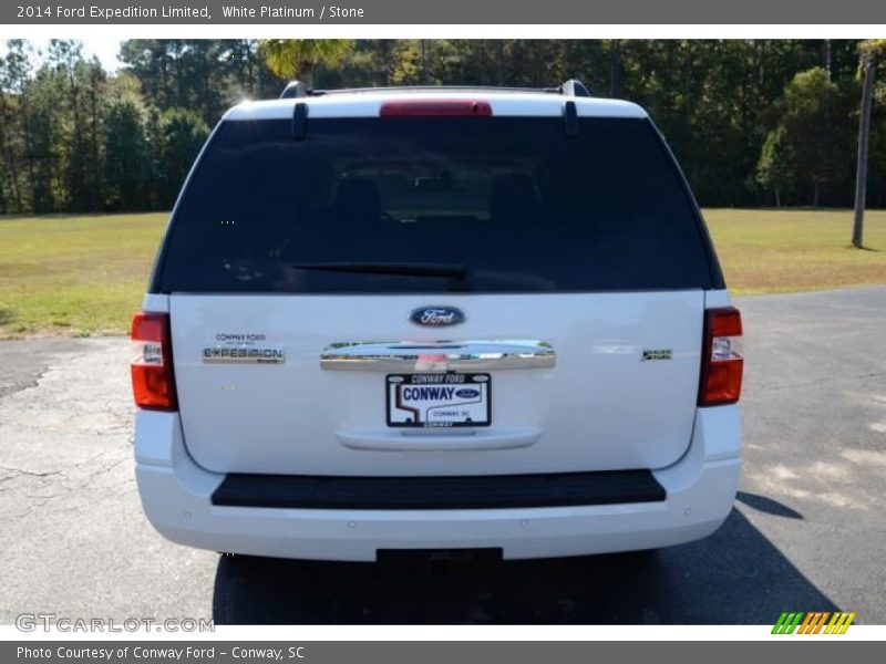 White Platinum / Stone 2014 Ford Expedition Limited