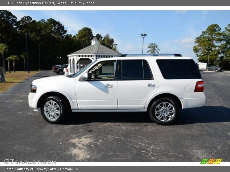 White Platinum / Stone 2014 Ford Expedition Limited