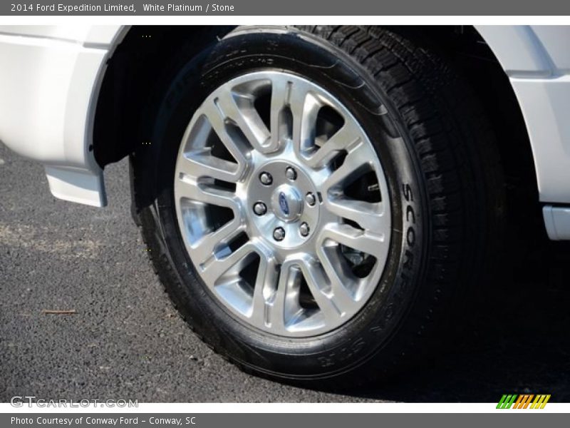 White Platinum / Stone 2014 Ford Expedition Limited