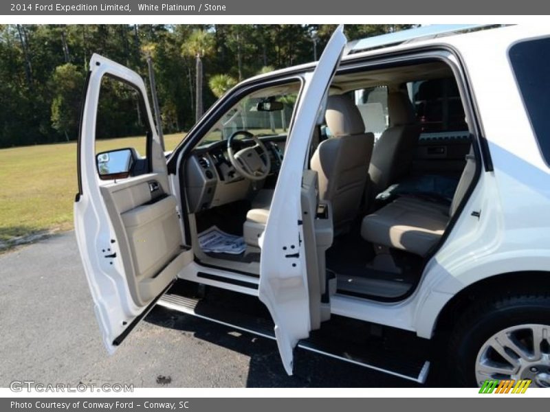 White Platinum / Stone 2014 Ford Expedition Limited
