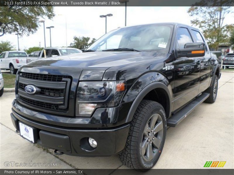 Tuxedo Black Metallic / Black 2013 Ford F150 FX4 SuperCrew 4x4