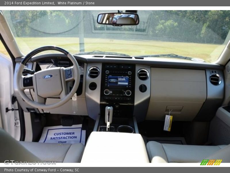 White Platinum / Stone 2014 Ford Expedition Limited