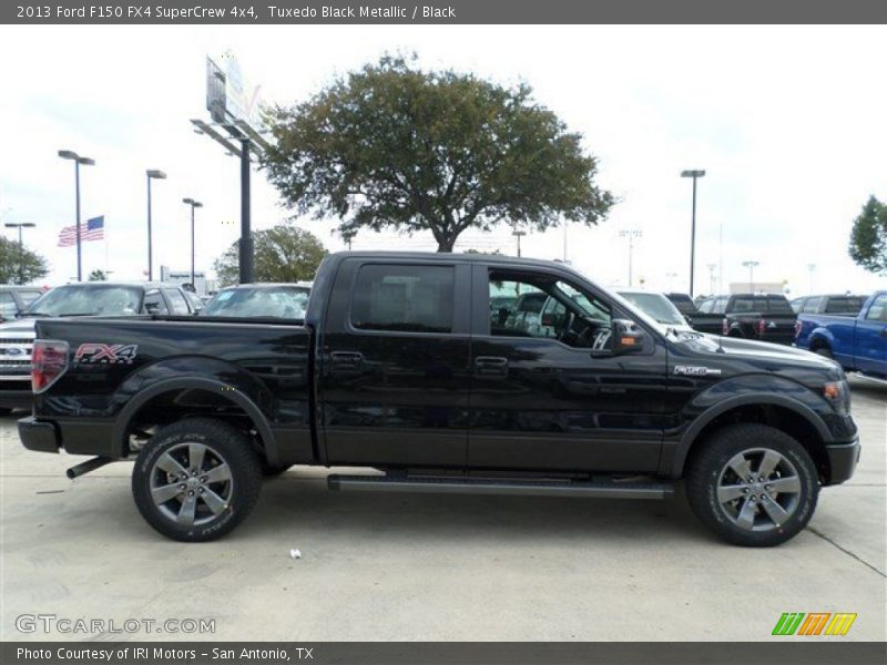 Tuxedo Black Metallic / Black 2013 Ford F150 FX4 SuperCrew 4x4