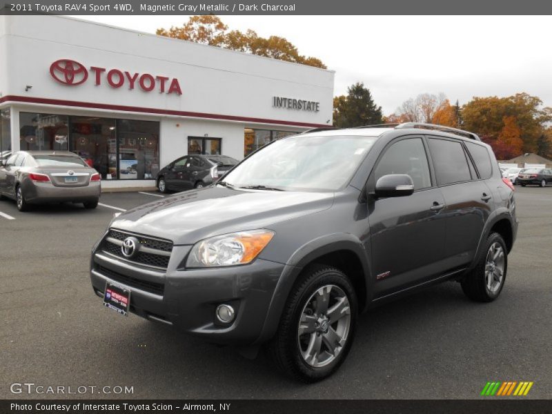 Magnetic Gray Metallic / Dark Charcoal 2011 Toyota RAV4 Sport 4WD