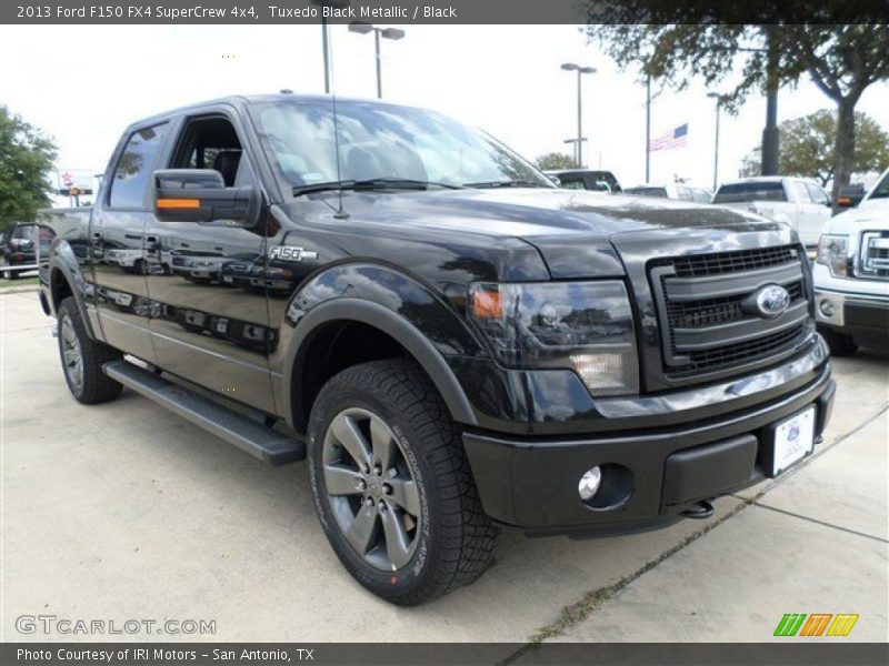 Tuxedo Black Metallic / Black 2013 Ford F150 FX4 SuperCrew 4x4