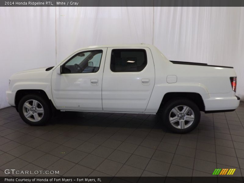  2014 Ridgeline RTL White