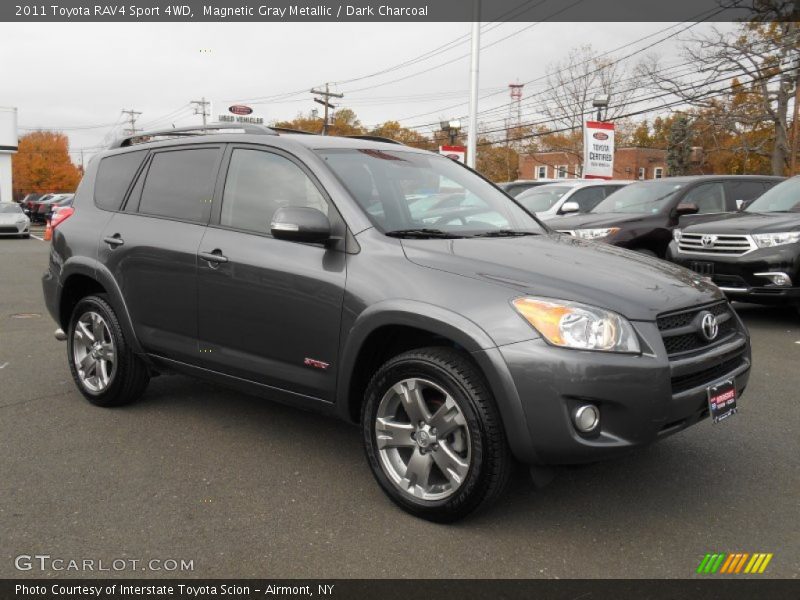 Magnetic Gray Metallic / Dark Charcoal 2011 Toyota RAV4 Sport 4WD