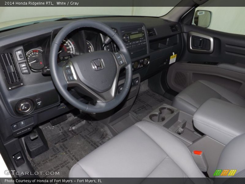 Gray Interior - 2014 Ridgeline RTL 