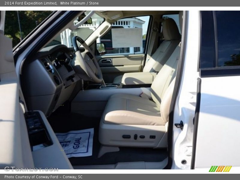 White Platinum / Stone 2014 Ford Expedition Limited