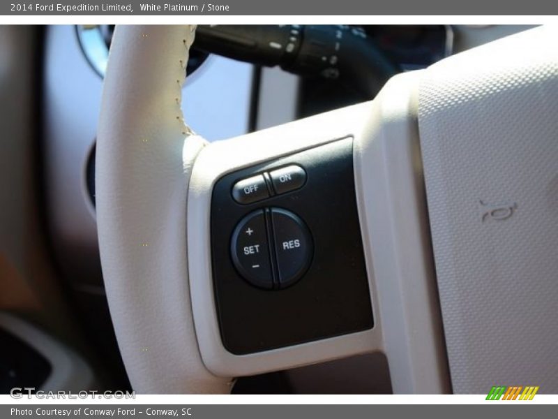 White Platinum / Stone 2014 Ford Expedition Limited