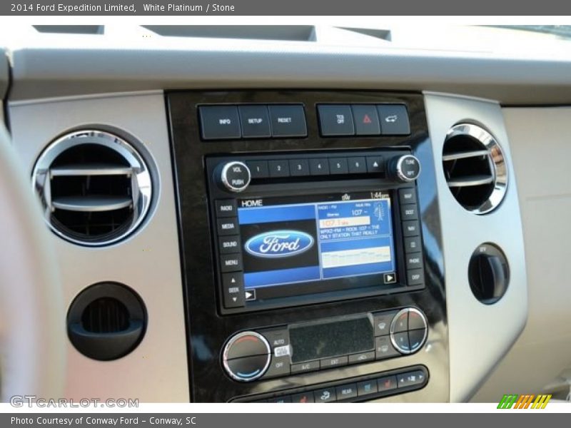 White Platinum / Stone 2014 Ford Expedition Limited