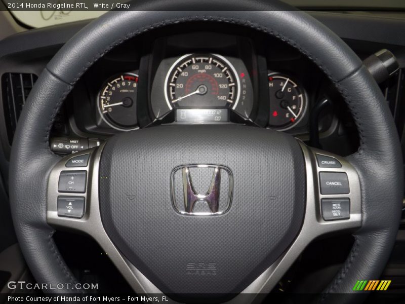  2014 Ridgeline RTL Steering Wheel