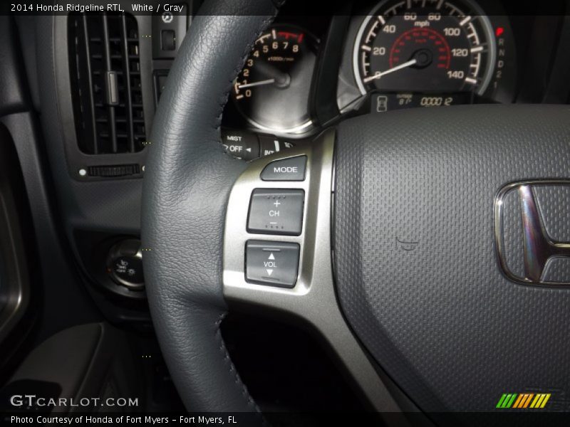 Controls of 2014 Ridgeline RTL