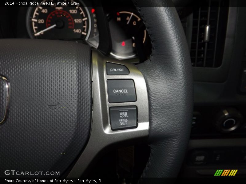 Controls of 2014 Ridgeline RTL