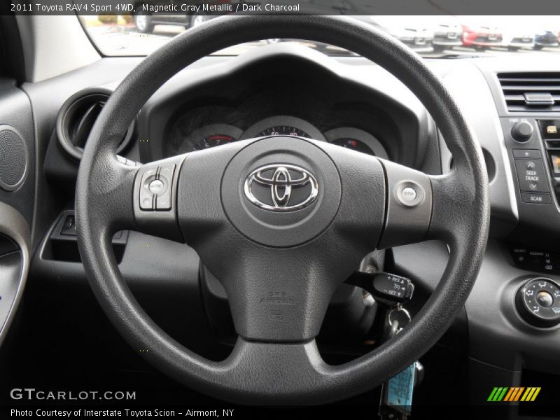 Magnetic Gray Metallic / Dark Charcoal 2011 Toyota RAV4 Sport 4WD