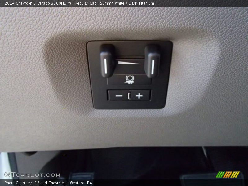 Summit White / Dark Titanium 2014 Chevrolet Silverado 3500HD WT Regular Cab