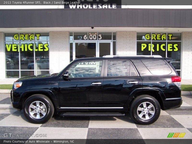 Black / Sand Beige Leather 2013 Toyota 4Runner SR5