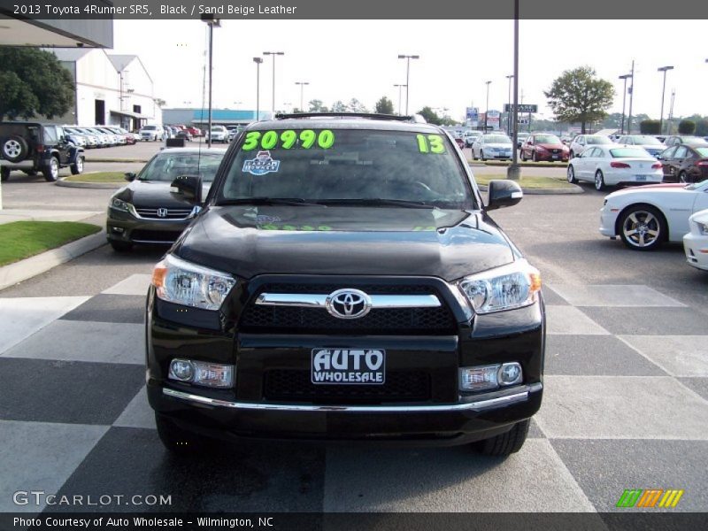 Black / Sand Beige Leather 2013 Toyota 4Runner SR5