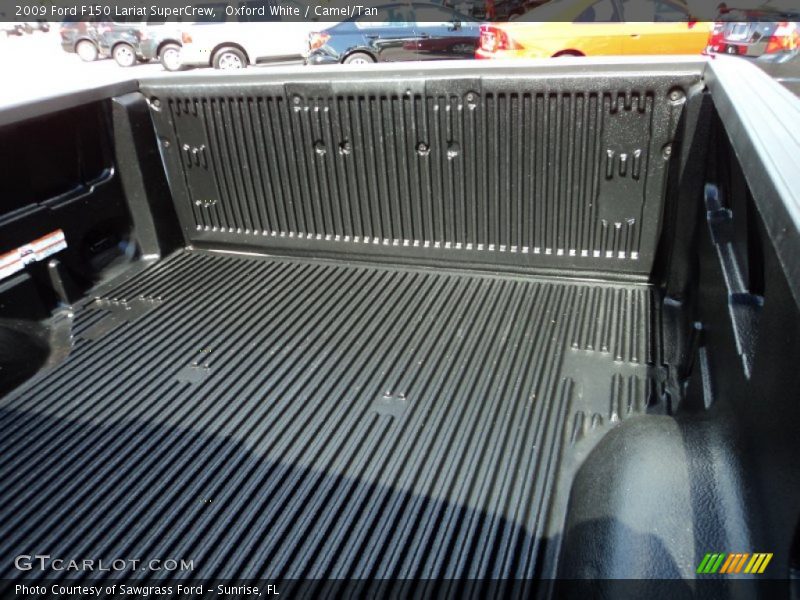 Oxford White / Camel/Tan 2009 Ford F150 Lariat SuperCrew