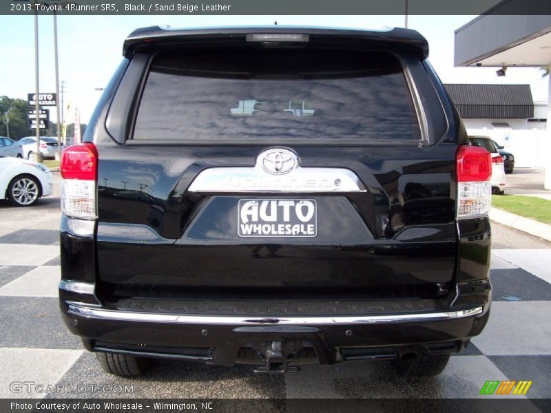 Black / Sand Beige Leather 2013 Toyota 4Runner SR5