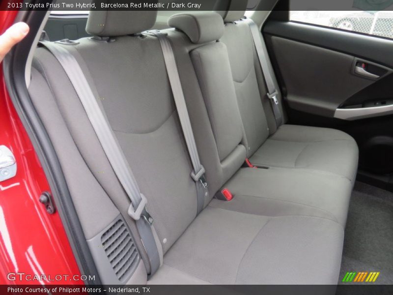 Barcelona Red Metallic / Dark Gray 2013 Toyota Prius Two Hybrid