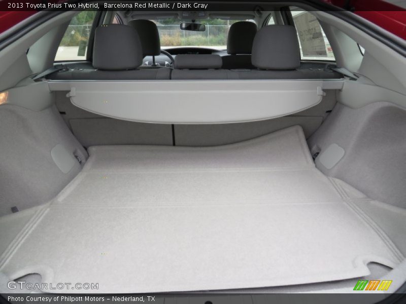 Barcelona Red Metallic / Dark Gray 2013 Toyota Prius Two Hybrid