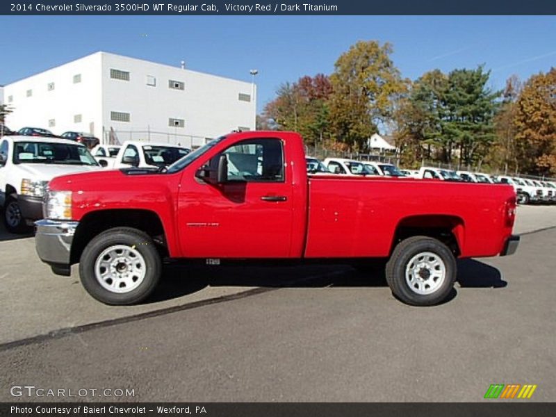  2014 Silverado 3500HD WT Regular Cab Victory Red