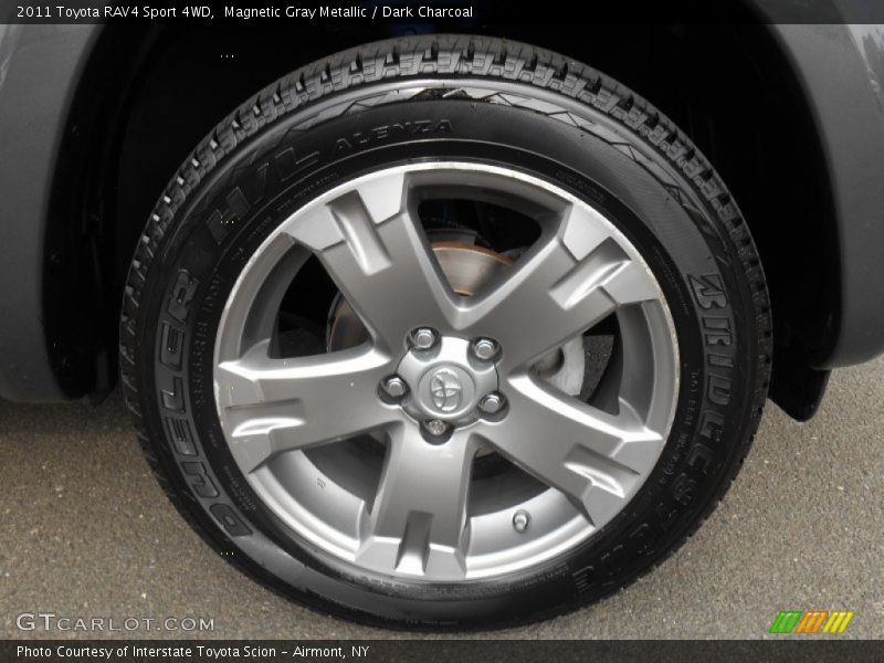 Magnetic Gray Metallic / Dark Charcoal 2011 Toyota RAV4 Sport 4WD
