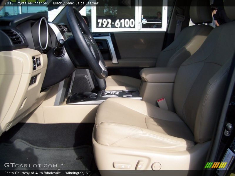 Black / Sand Beige Leather 2013 Toyota 4Runner SR5