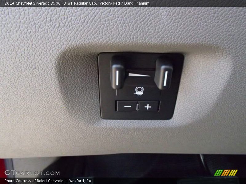 Victory Red / Dark Titanium 2014 Chevrolet Silverado 3500HD WT Regular Cab