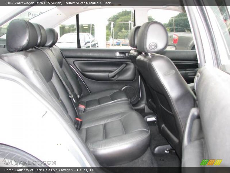 Reflex Silver Metallic / Black 2004 Volkswagen Jetta GLS Sedan
