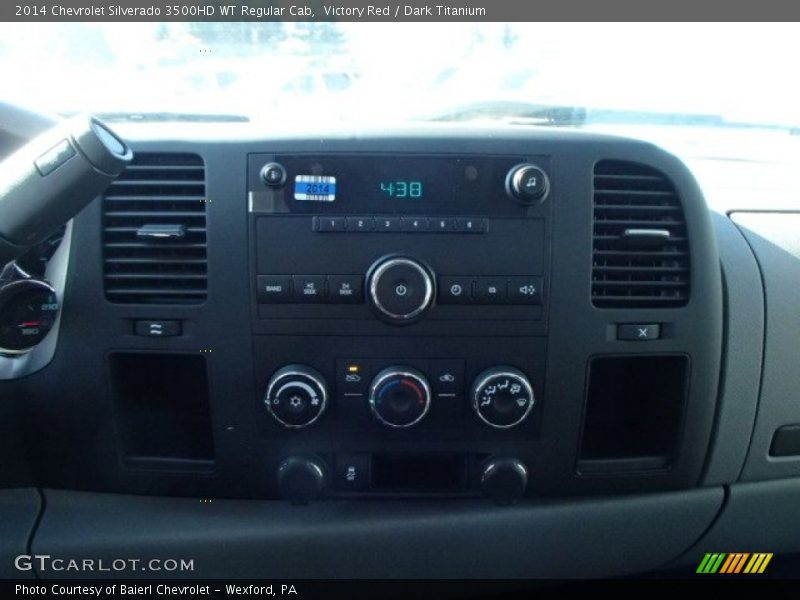 Victory Red / Dark Titanium 2014 Chevrolet Silverado 3500HD WT Regular Cab