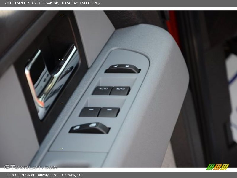 Race Red / Steel Gray 2013 Ford F150 STX SuperCab