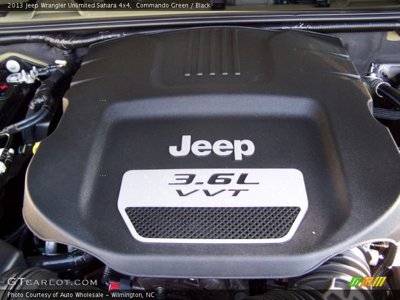 Commando Green / Black 2013 Jeep Wrangler Unlimited Sahara 4x4