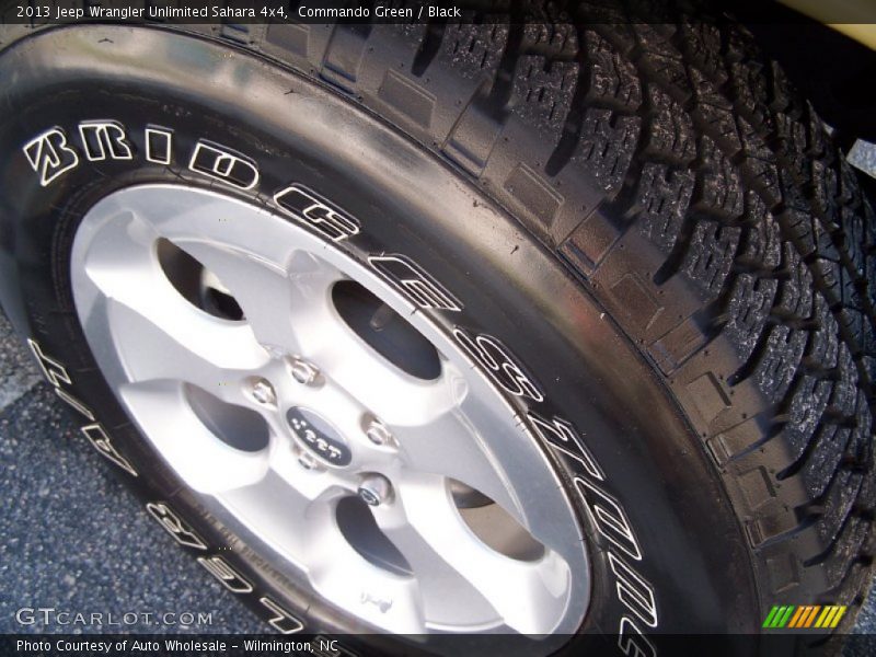Commando Green / Black 2013 Jeep Wrangler Unlimited Sahara 4x4