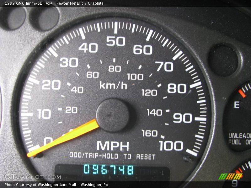 Pewter Metallic / Graphite 1999 GMC Jimmy SLT 4x4