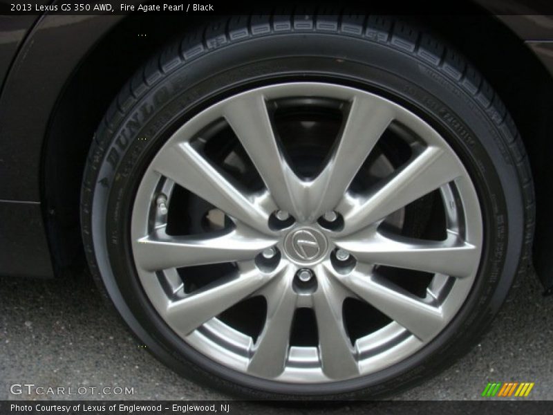 Fire Agate Pearl / Black 2013 Lexus GS 350 AWD