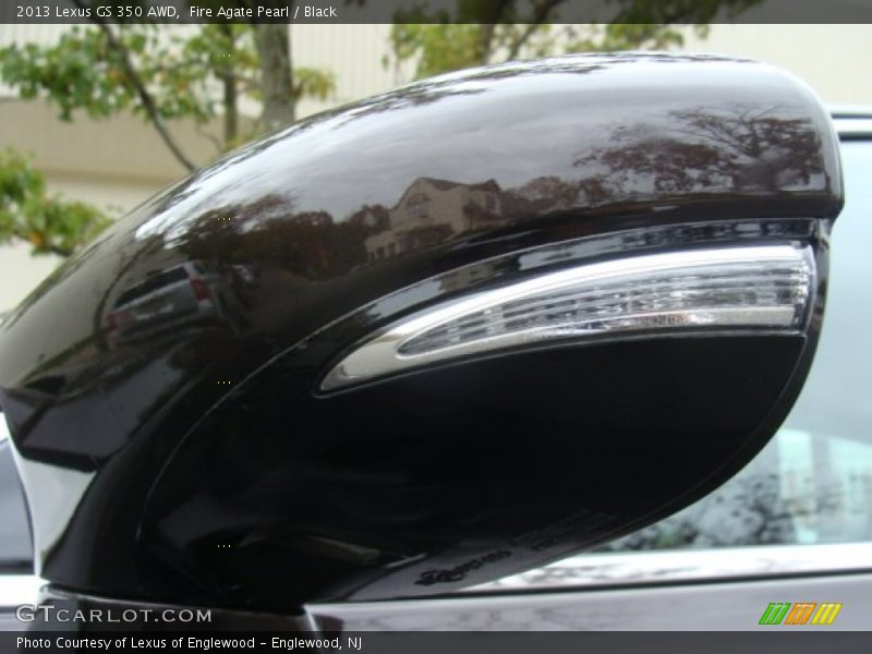 Fire Agate Pearl / Black 2013 Lexus GS 350 AWD