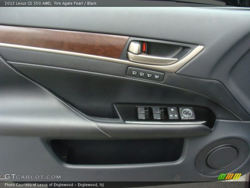 Fire Agate Pearl / Black 2013 Lexus GS 350 AWD