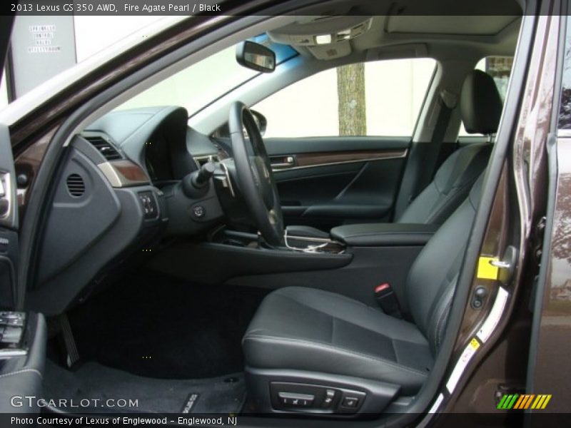 Fire Agate Pearl / Black 2013 Lexus GS 350 AWD